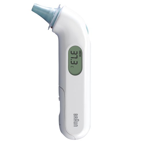 BRAUN Fieberthermometer IRT3030WE Ohr-Thermometer weiß